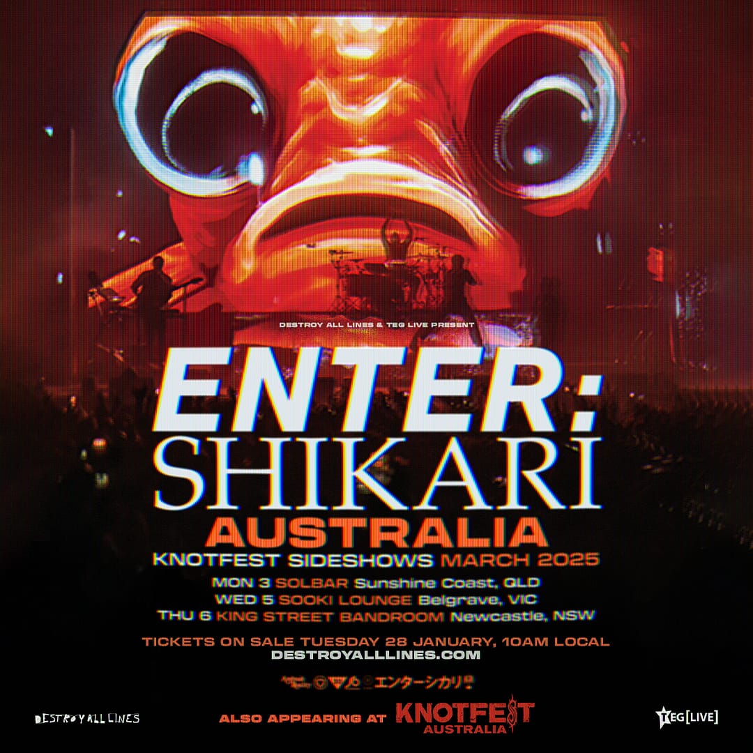 KNOTFEST AUSTRALIA Announce 2025 Sideshows Good Call Live
