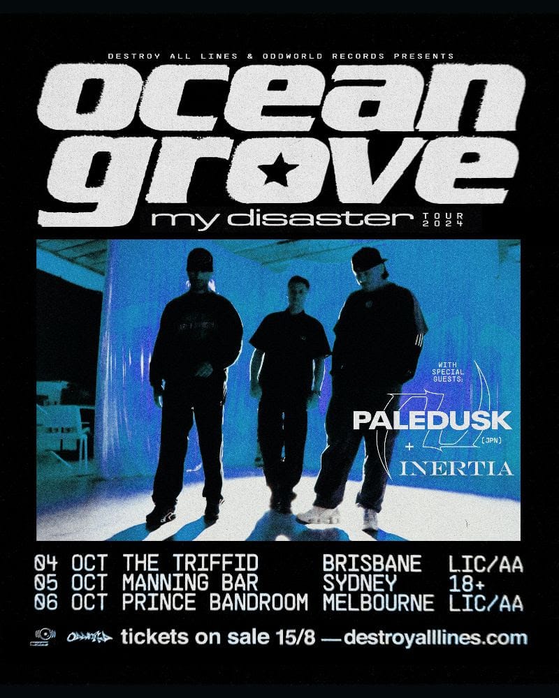 OCEAN GROVE Announce ‘My Disaster’ Australian Tour Good Call Live