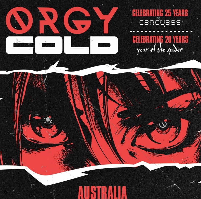 ORGY + COLD Announce 2024 Australian Tour
