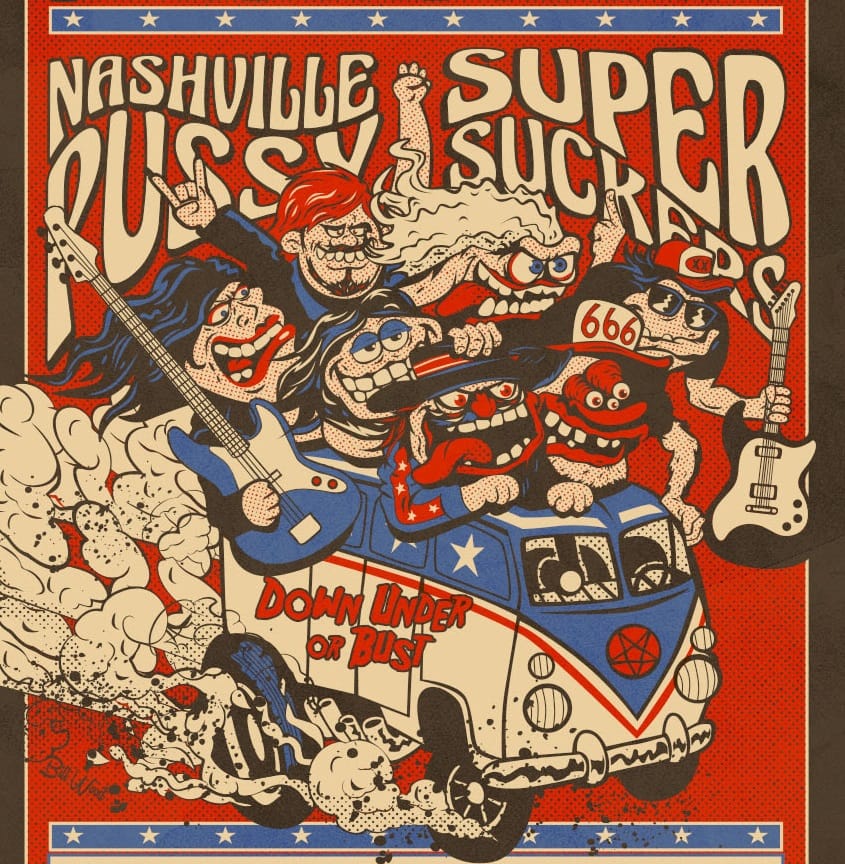 SUPERSUCKERS + NASHVILLE PUSSY Set To Head Down Under In 2025